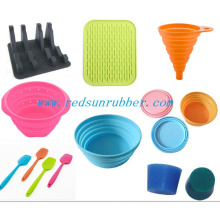 Produit de caoutchouc de silicone coloré